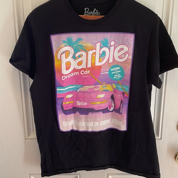 Barbie black tshirt. Worn once and washed once. - Picture 2 of 4